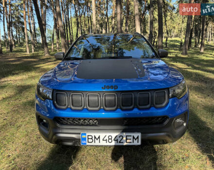 Синий Джип Компас, объемом двигателя 2.36 л и пробегом 54 тыс. км за 21200 $, фото 1 на Automoto.ua