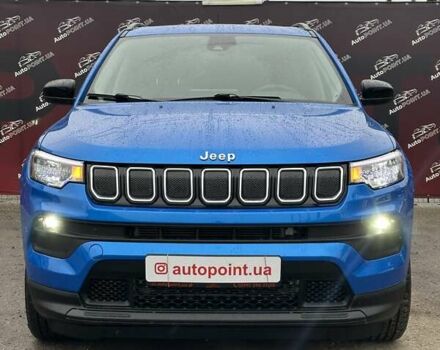 Синий Джип Компас, объемом двигателя 2.4 л и пробегом 119 тыс. км за 18500 $, фото 1 на Automoto.ua