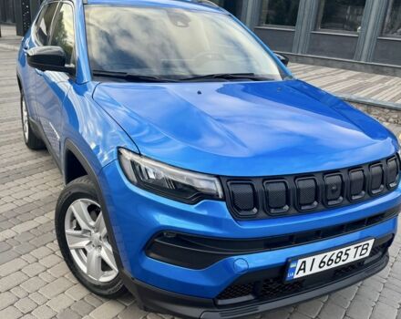 Синий Джип Компас, объемом двигателя 2.4 л и пробегом 60 тыс. км за 20700 $, фото 1 на Automoto.ua
