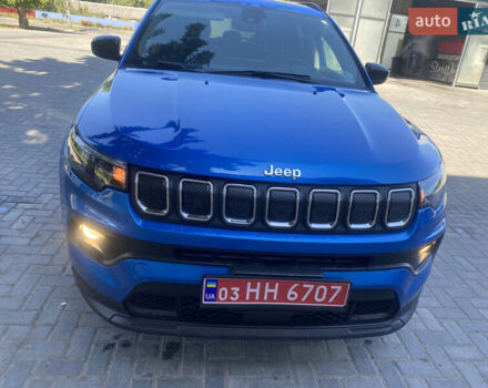 Синий Джип Компас, объемом двигателя 2.36 л и пробегом 44 тыс. км за 19300 $, фото 1 на Automoto.ua