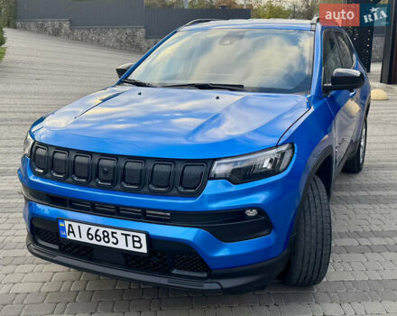 Синий Джип Компас, объемом двигателя 2.4 л и пробегом 60 тыс. км за 20700 $, фото 4 на Automoto.ua