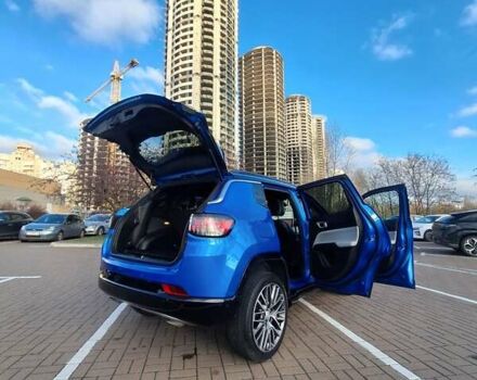 Синій Джип Compass, об'ємом двигуна 2 л та пробігом 75 тис. км за 20999 $, фото 10 на Automoto.ua