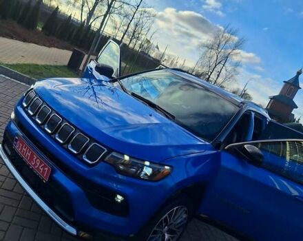 Синій Джип Compass, об'ємом двигуна 2 л та пробігом 75 тис. км за 20999 $, фото 2 на Automoto.ua