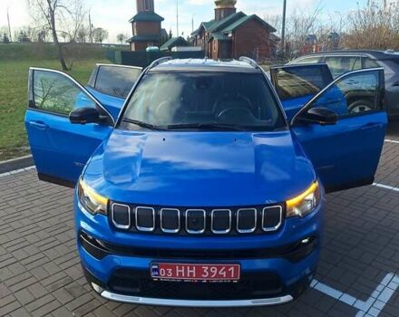 Синій Джип Compass, об'ємом двигуна 2 л та пробігом 75 тис. км за 20999 $, фото 6 на Automoto.ua