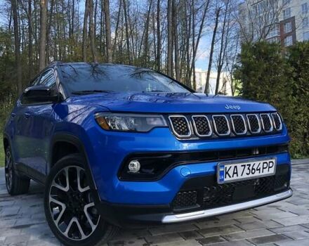 Синий Джип Компас, объемом двигателя 2 л и пробегом 28 тыс. км за 21200 $, фото 1 на Automoto.ua