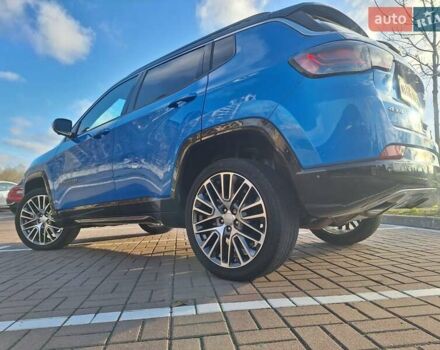 Синій Джип Compass, об'ємом двигуна 2 л та пробігом 75 тис. км за 20999 $, фото 1 на Automoto.ua