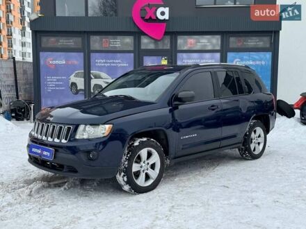 Синий Джип Компас, объемом двигателя 2.36 л и пробегом 216 тыс. км за 9900 $, фото 1 на Automoto.ua