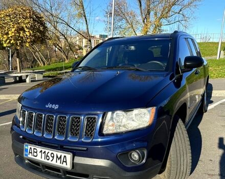 Синій Джип Compass, об'ємом двигуна 2.4 л та пробігом 217 тис. км за 8999 $, фото 1 на Automoto.ua