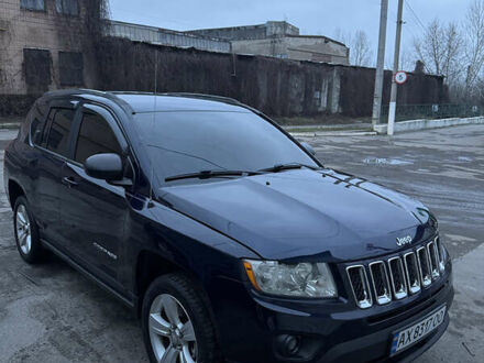 Синий Джип Компас, объемом двигателя 2.36 л и пробегом 212 тыс. км за 9250 $, фото 1 на Automoto.ua
