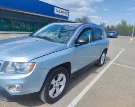 Синій Джип Compass, об'ємом двигуна 2 л та пробігом 200 тис. км за 9000 $, фото 1 на Automoto.ua