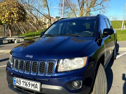Синій Джип Compass, об'ємом двигуна 2.4 л та пробігом 217 тис. км за 8999 $, фото 1 на Automoto.ua