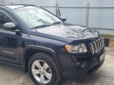 Синій Джип Compass, об'ємом двигуна 2 л та пробігом 150 тис. км за 8600 $, фото 1 на Automoto.ua