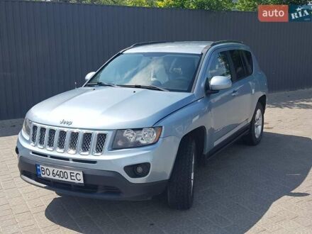 Джип Compass 2013 у Тернополі на Automoto.ua Синій Джип Compass, об'ємом двигуна 2.4 л та пробігом 225 тис. км за 10800 $, фото 1 на Automoto.ua