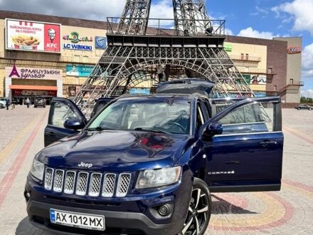 Синій Джип Compass, об'ємом двигуна 2.4 л та пробігом 222 тис. км за 10000 $, фото 1 на Automoto.ua