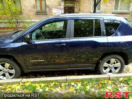 Синій Джип Compass, об'ємом двигуна 2.4 л та пробігом 220 тис. км за 9500 $, фото 1 на Automoto.ua