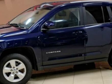 Синій Джип Compass, об'ємом двигуна 2 л та пробігом 93 тис. км за 10700 $, фото 1 на Automoto.ua