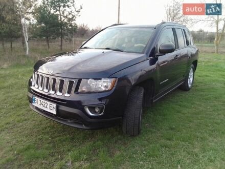 Синий Джип Компас, объемом двигателя 2 л и пробегом 241 тыс. км за 10200 $, фото 1 на Automoto.ua