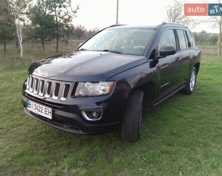 Синий Джип Компас, объемом двигателя 2 л и пробегом 241 тыс. км за 10200 $, фото 1 на Automoto.ua