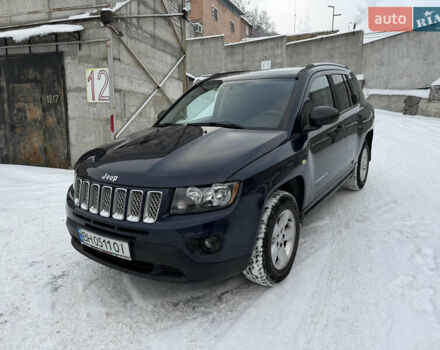 Синій Джип Compass, об'ємом двигуна 2 л та пробігом 162 тис. км за 9600 $, фото 1 на Automoto.ua