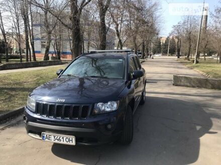 Синій Джип Compass, об'ємом двигуна 2 л та пробігом 174 тис. км за 12500 $, фото 1 на Automoto.ua