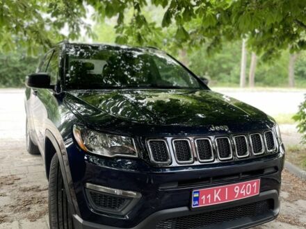 Джип Компас 2017 в Синельниковом на Automoto.ua Синий Джип Компас, объемом двигателя 2.4 л и пробегом 149 тыс. км за 13900 $, фото 1 на Automoto.ua
