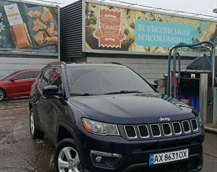 Синий Джип Компас, объемом двигателя 2.36 л и пробегом 120 тыс. км за 14950 $, фото 1 на Automoto.ua