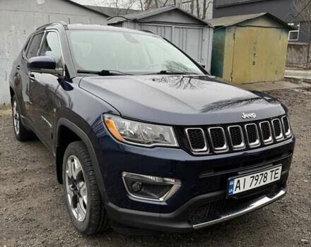 Синий Джип Компас, объемом двигателя 2.36 л и пробегом 83 тыс. км за 15750 $, фото 1 на Automoto.ua