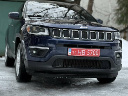 Синий Джип Компас, объемом двигателя 2.4 л и пробегом 74 тыс. км за 15700 $, фото 1 на Automoto.ua