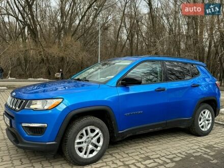 Синій Джип Compass, об'ємом двигуна 2.36 л та пробігом 144 тис. км за 12500 $, фото 1 на Automoto.ua