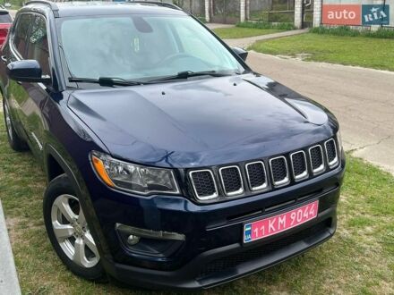 Синій Джип Compass, об'ємом двигуна 2.4 л та пробігом 185 тис. км за 12500 $, фото 1 на Automoto.ua