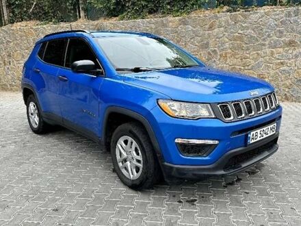 Синий Джип Компас, объемом двигателя 2.4 л и пробегом 136 тыс. км за 13700 $, фото 1 на Automoto.ua
