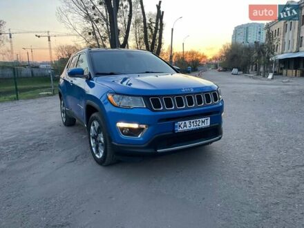 Джип Compass 2017 у Харкові на Automoto.ua Синій Джип Compass, об'ємом двигуна 2.36 л та пробігом 80 тис. км за 15400 $, фото 1 на Automoto.ua