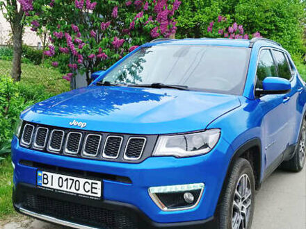 Джип Compass 2017 у Полтаві на Automoto.ua Синій Джип Compass, об'ємом двигуна 2.36 л та пробігом 74 тис. км за 14700 $, фото 1 на Automoto.ua