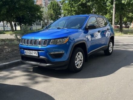 Синій Джип Compass, об'ємом двигуна 2.4 л та пробігом 66 тис. км за 14500 $, фото 1 на Automoto.ua