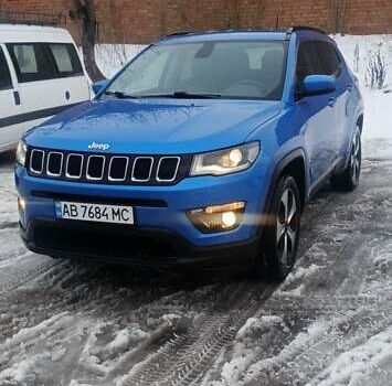 Синий Джип Компас, объемом двигателя 2.36 л и пробегом 103 тыс. км за 13800 $, фото 1 на Automoto.ua