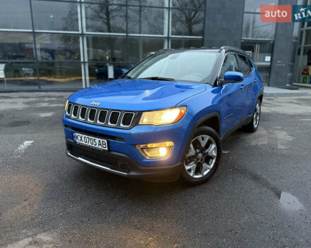Синий Джип Компас, объемом двигателя 2.36 л и пробегом 141 тыс. км за 14500 $, фото 1 на Automoto.ua