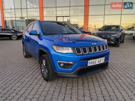 Джип Compass 2017 у Львові на Automoto.ua Синій Джип Compass, об'ємом двигуна 2.36 л та пробігом 145 тис. км за 13400 $, фото 1 на Automoto.ua