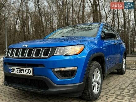Синий Джип Компас, объемом двигателя 2.36 л и пробегом 143 тыс. км за 12500 $, фото 1 на Automoto.ua