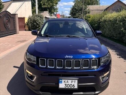 Синий Джип Компас, объемом двигателя 2.4 л и пробегом 101 тыс. км за 15200 $, фото 1 на Automoto.ua