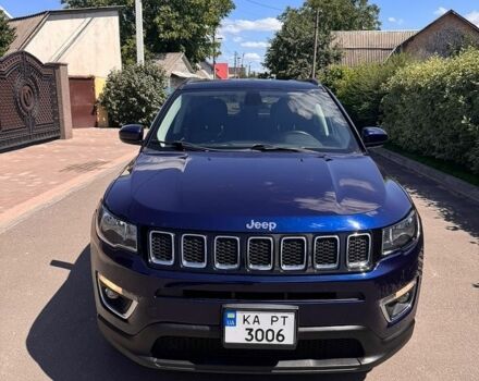 Синий Джип Компас, объемом двигателя 2.4 л и пробегом 101 тыс. км за 15200 $, фото 1 на Automoto.ua