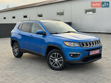 Джип Compass 2017 у Калуше на Automoto.ua Синій Джип Compass, об'ємом двигуна 2.4 л та пробігом 115 тис. км за 13400 $, фото 1 на Automoto.ua