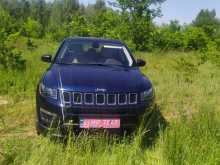 Синий Джип Компас, объемом двигателя 2.4 л и пробегом 150 тыс. км за 11500 $, фото 1 на Automoto.ua