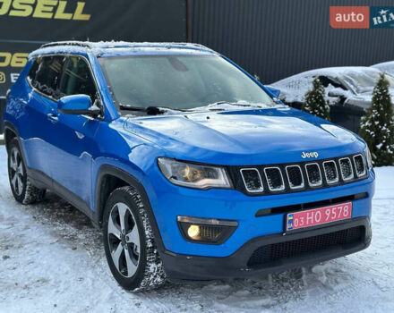 Синий Джип Компас, объемом двигателя 0 л и пробегом 101 тыс. км за 14300 $, фото 1 на Automoto.ua