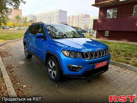 Синій Джип Compass, об'ємом двигуна 2.4 л та пробігом 190 тис. км за 12500 $, фото 1 на Automoto.ua