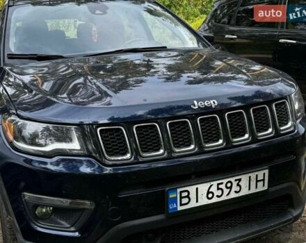 Синий Джип Компас, объемом двигателя 2.36 л и пробегом 172 тыс. км за 14000 $, фото 1 на Automoto.ua