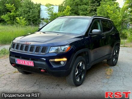 Синий Джип Компас, объемом двигателя 2.4 л и пробегом 152 тыс. км за 11999 $, фото 1 на Automoto.ua