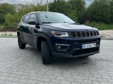 Джип Compass 2018 у Львові на Automoto.ua Синій Джип Compass, об'ємом двигуна 2.4 л та пробігом 120 тис. км за 13200 $, фото 1 на Automoto.ua