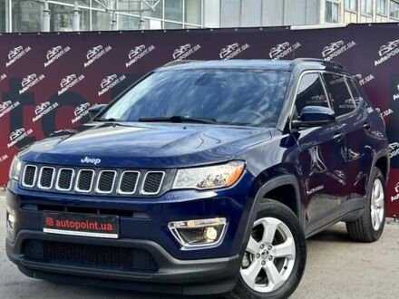 Синій Джип Compass, об'ємом двигуна 2.4 л та пробігом 101 тис. км за 14999 $, фото 1 на Automoto.ua