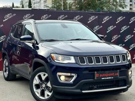 Джип Compass 2018 у Сумах на Automoto.ua Синій Джип Compass, об'ємом двигуна 2.36 л та пробігом 120 тис. км за 16000 $, фото 1 на Automoto.ua