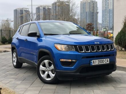 Синій Джип Compass, об'ємом двигуна 2.4 л та пробігом 95 тис. км за 13499 $, фото 1 на Automoto.ua